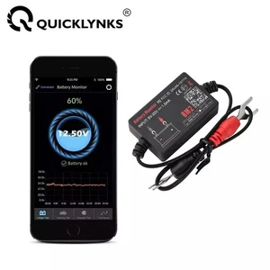 QUICKLYNKS BM2 Car Battery Tester 12V Battery Monitor Cranking Charging Analyzer - Picture 1 of 15
