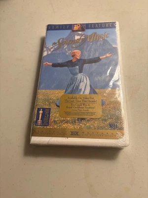THE SOUND OF MUSIC VHS, 1996 THX DIGITAL SURROUND SOUND BRAND NEW FACTORY SEALED - Image 1 of 2