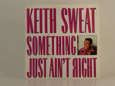KEITH SWEAT SOMETHING JUST AIN'T RIGHT (2) (78) 2 Track 7" Single including Pict - Image 1 of 4