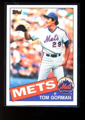 1985 Topps #53 Tom Gorman - Image 1 of 2