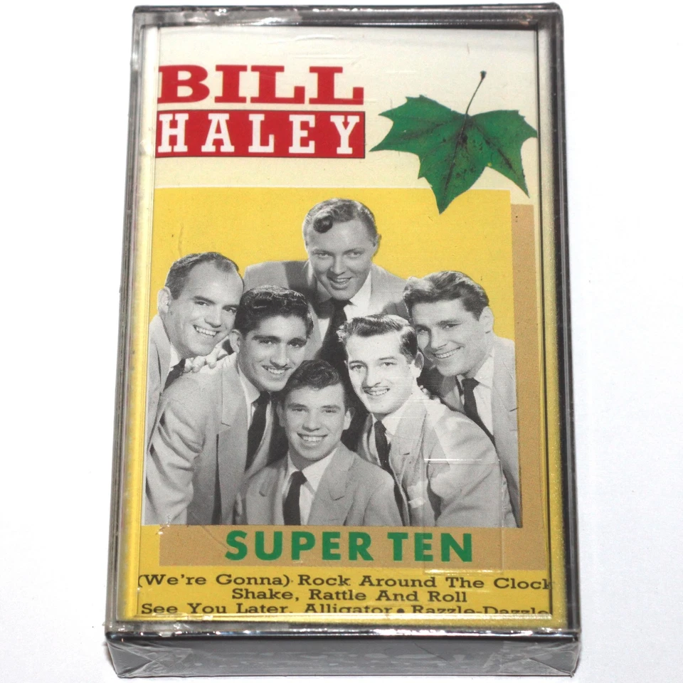Bill Haley - Super Ten (Cassette Tape) 1950s 50s Rock 'N' Roll Oldies NEW SEALED - Image 1 of 4