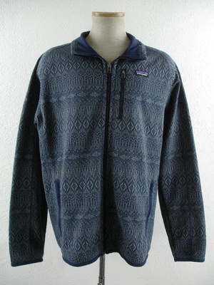 Patagonia Men's XL Better Sweater Fleece Full-Zip Blue 25528FA21 Jacket Cardigan - Image 1 of 4