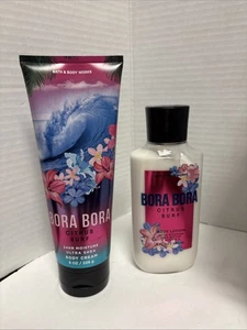BBW Bora Bora *RETIRED* Lotion And Cream 8 Oz Ea - Picture 1 of 2