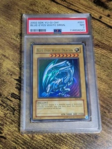 Yugioh Dragon Blanc aux Yeux Bleus SDK-001 2002 Ultra Rare PSA 7 NM - Photo 1 sur 4
