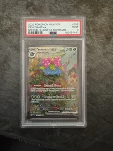 2023 Pokemon 151 Venusaur ex - PSA 9 MT Special Illustration Rare 198/165 MEW-EN - Picture 1 of 2