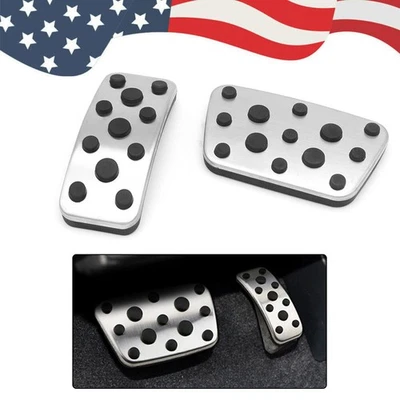 Cubierta automática de pastillas de pedal de freno de gasolina 2 piezas para Toyota Auris RAV4 Prius Lexus Foto 1 de 4