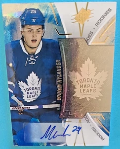 Autógrafo de novato William Nylander SPX R-WN 2016-17 RC automático/65 - Imagen 1 de 3