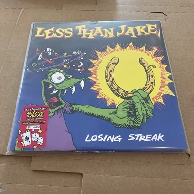 Less Than Jake - Losing Streak color vinyl LP record #851/1000 Rare NEW - Image 1 of 4