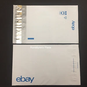 20 Polymailer de marca eBay azul 10"" x 12,5"" (sin relleno) - Imagen 1 de 1