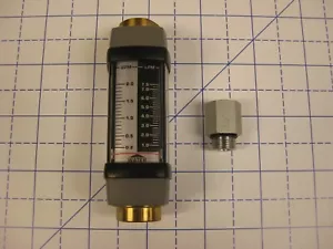 Hedland Dachs Messgerät Messing Drehzahlmesser Durchflussanzeige 0 bis 2 GPM - Bild 1 von 5