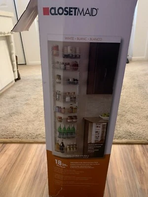 ClosetMaid 1233 18 inch 8-Tier Wall and Door Rack - Image 1 of 3