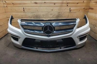 Front Bumper Cover Assembly White 1668856525 Mercedes GL63 AMG X166 13-16 *Note Foto 1 de 4