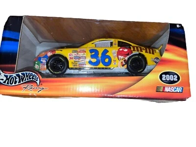 2002 Hot Wheels Racing 1:24 Scale Ken Schrader #36 M&M's Pontiac NASCAR NIB - Image 1 of 4