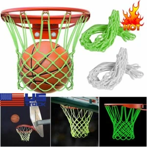 Replacement Basketball Net Heavy Duty All Weather Hoop Goal Net Outdoor Indoor - Picture 1 of 14