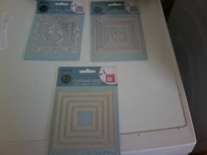 3X CUTTING DIES FOR SCRAPBOOKING MIX (J2852) - Picture 1 of 1