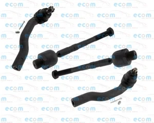 4Pcs Steering Ends Kit Inner Outer Tie Rods For 07-15 Mazda CX-9 Terminales - Picture 1 of 4