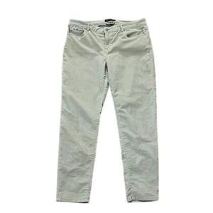 Peruvian Connection Beige Samt Slim Fit Jeanshose Damen Größe 14 - Bild 1 von 13