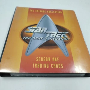 Star Trek The Next Generation Trading Cards Lot Of 300+ Skybox In Bindef - Picture 1 of 15