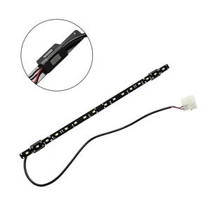 1ft White Magnetic 16 LED Strip Easy Installation Bright for Computer PC Case - Picture 1 of 7