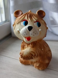 Soviet Vintage Rubber Toy DOG made in USSR - Picture 1 of 15