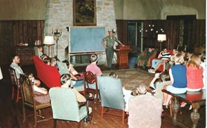 Stronghold Castle Great Hall Stronghold Camp Oregon Illinois 1960s/70s Unused PC - Picture 1 of 2