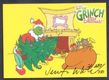 HOW THE GRINCH STOLE CHRISTMAS MOVIE 2000 Autograph Card #40 Jennifer White