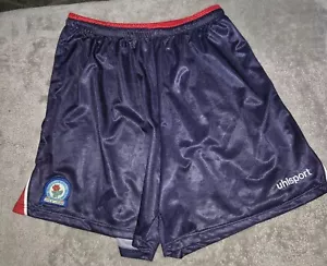 Blackburn Rovers FC Uhlsport Football Shorts 3rd 1998/1999/2000 Men Size XL - Picture 1 of 8