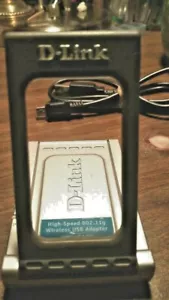 D-Link DWL-G120 Wireless USB Adapter, 802.11g, 54Mbps - Picture 1 of 3