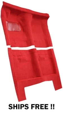 ACC for DODGE CHARGER 1966-1967 2 DOOR AUTO TRANS LOOP MOLDED CARPET PICK COLOR Foto 1 de 4