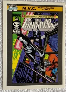 Punisher #1 MVC card 127 Marvel Series 1 Impel 1990 - Picture 1 of 2