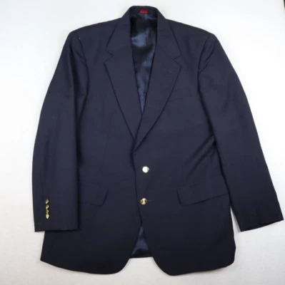 SAVILE ROW - ABRIGO DEPORTIVO CHAQUETA BLAZER AZUL HOMBRE - TALLA 43L - DEFECTOS Foto 1 de 4