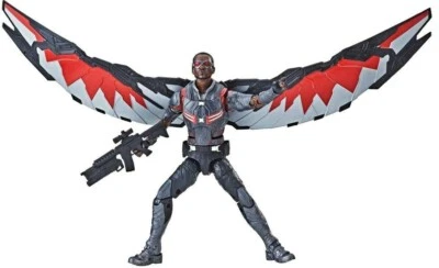FIGURA DE LEYENDAS DE MARVEL DE SAM WILSON FALCON DE INFINITY WAR PAQUETE DE 2 2017 COMO NUEVA RARA Foto 1 de 4