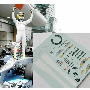 Decals Calcas 1.18 1/18 für Nico Rosberg F1 Mercedes 2012 Fahrer Auto - Bild 1 von 2