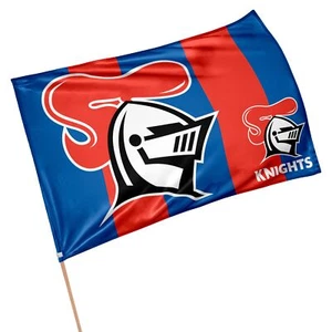 Newcastle Knights NRL GAME DAY Pole Flag Banner Christmas gifts - Imagen 1 de 1
