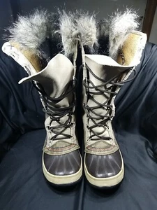 Sorel Joan Of Arctic (-25F) Women's Winter Boots In Fawn, Omega Taupe Size 9 - Picture 1 of 16