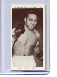 1938 Churchman Boxen Persönlichkeiten #24 John Henry Lewis EXMT+  - Bild 1 von 1