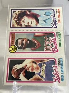 1980 Topps Basketball #92 Landsberger Lanier Walton - Picture 1 of 2