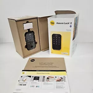Yale Assure Lock 2 Keybad con Bluetooth - Gamuza Negra (YRD410-BLE-BSP) - Imagen 1 de 9