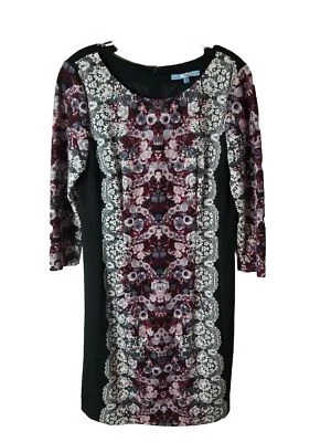 Vestido vaquero forrado Antonio Melanie para mujer talla 8 cuello redondo Foto 1 de 4