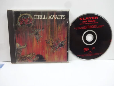 Slayer - Hell Awaits CD 90s US remaster CRC metallica megadeth exodus anthrax - Image 1 of 4