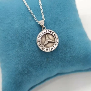 Mercedes Benz Halskette - Autoschmuck - 925 Silber Handarbeit - Bild 1 von 3