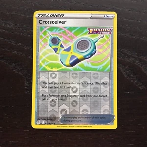 Crossceiver 231/264 Pokemon Fusion Strike Sword Shield Reverse Holo Uncommon NM - Picture 1 of 2