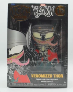 Funko Pop Enamel Pin Marvel Venom Venomized Thor #15 Sealed - Picture 1 of 5