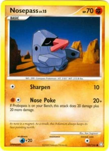 2x (pok-LA-109) Nosepass (C) Pokemon D&P Legends Awakened Card # 109 - Picture 1 of 1