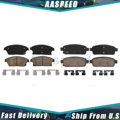 Pastillas de freno delanteras traseras para Chevrolet Trax 2019 2018 2017 2016 2015 2014 2013 Foto 1 de 4