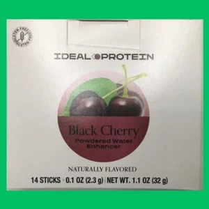 Ideal Protein Black Cherry Powdered Water Enhancer - 14 packets - Picture 1 of 3