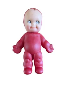 Vintage 60s Cameo 7.5" Kewpie Red Devil Squeak Toy *Still Squeaks - Picture 1 of 8