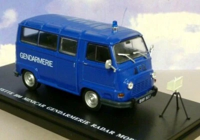 1/43 RENAULT ESTAFETTE 800 MINIBUS GENDARMERIE RADAR SPEED TRAP FRANCE 1978 - Image 1 of 4