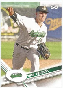 Nick Neidert Seattle Mariners 2017 Topps Pro Debut