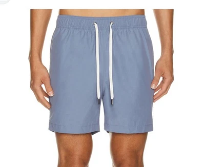 "Bañador Onia Charles 5"" para hombre, talla L azul lavado a la piedra nuevo con etiquetas" Foto 1 de 4